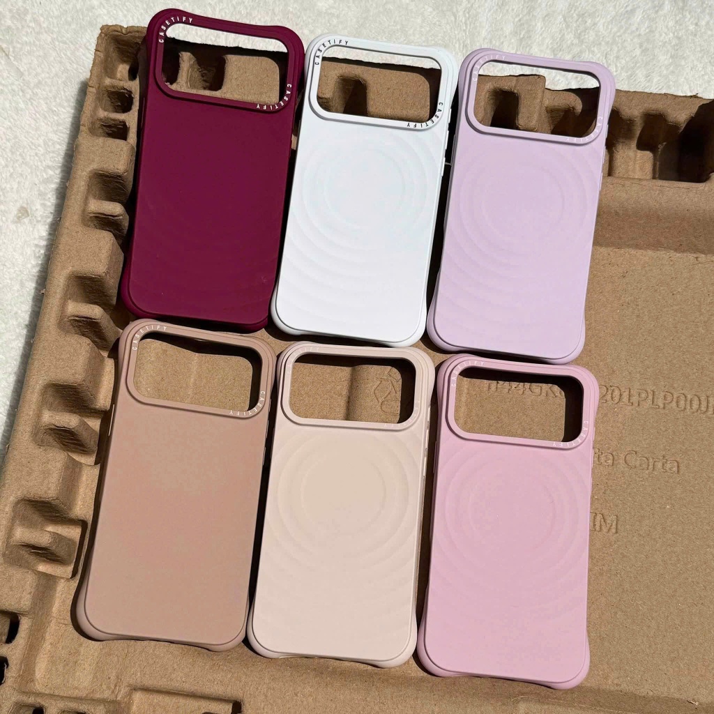 [SHIP NHANH] ỐP LƯNG IPHONE RIPPLE CASSETIF SILICONE CỰC MỊN CHỐNG BẨN CÓ VÒNG TỪ TÍNH - NẮNG CASE