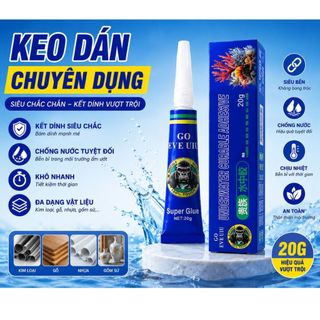 Keo Dán Siêu Dính Đa Năng Gunasen Dán Được Cả Trong Nước Khô Nhanh Siêu Chắc Cho Gỗ Kim Loại, Nhựa Kính Gốm Sứ
