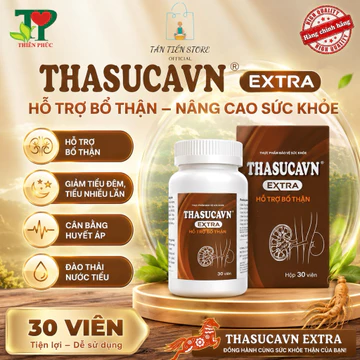 THASUCAVN EXTRA (30 viên/hộp) - Thực Phẩm Chức Năng Tăng Cường Và Bổ Thận