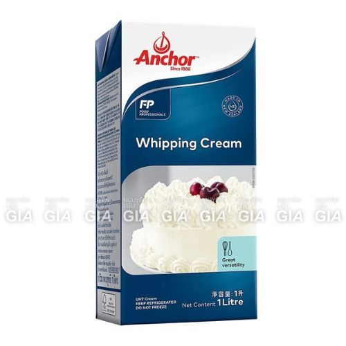 Whipping cream Anchor hộp 1L