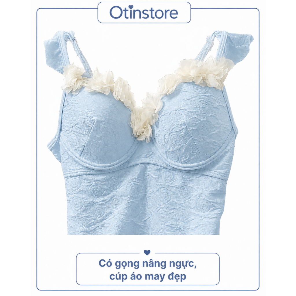[HÀNG SẴN -HOẢ TỐC] Đồ Bơi Nữ Tông Pastel Siêu Xinh Có Lót Dày Dặn Gọng Nâng Ngực Che Eo Tôn Dáng Đi Biển