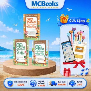 Sách - 50 Đề Tăng điểm nhanh Toán - Tiếng Việt - Tiếng Anh Lớp 3 (Theo chương trình mới)