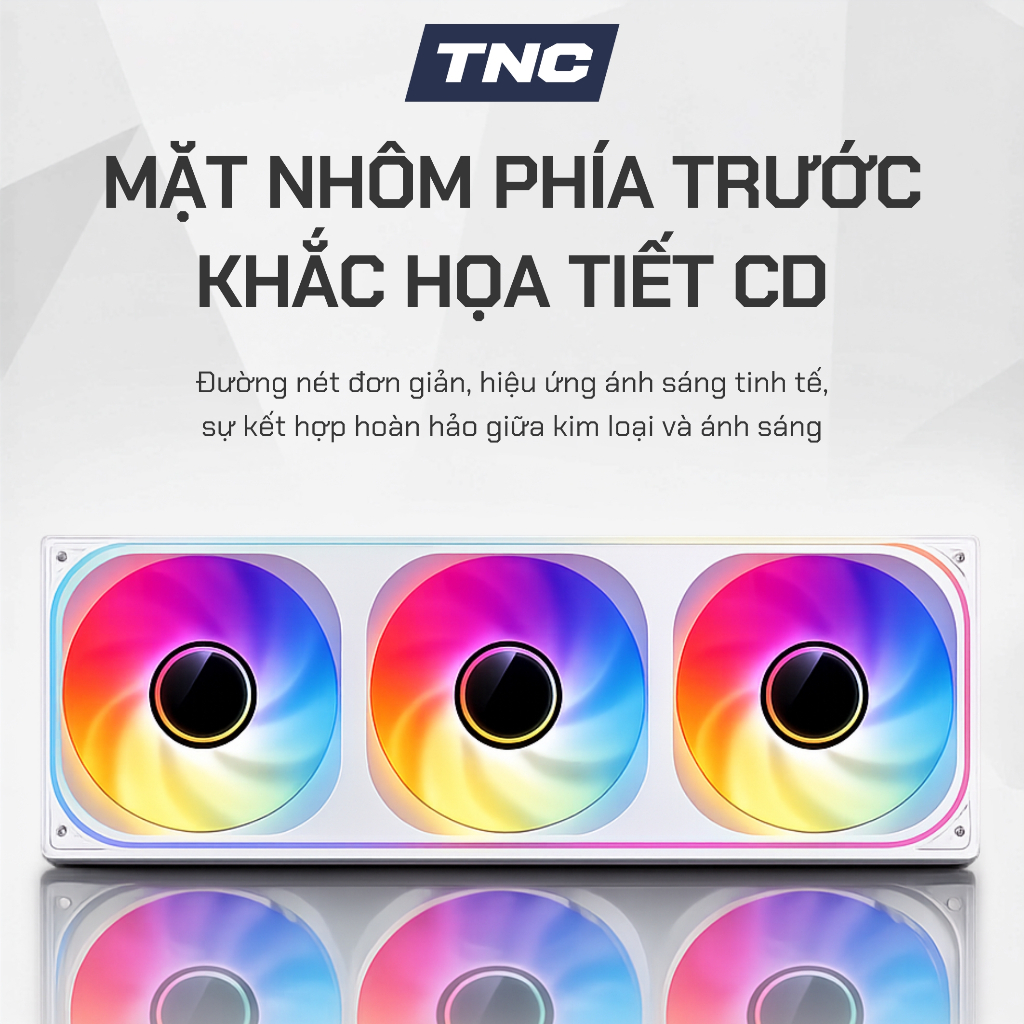 Quạt Tản Nhiệt JONSBO ZB-120 / 240 / 360 LED ARGB Xuôi | Ngược - Bảo Hành 36 Tháng - TNC STORE | BigBuy360 - bigbuy360.vn