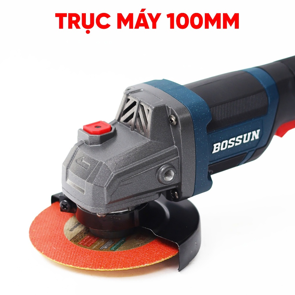 Máy Cắt Mài Pin Không Chổi Than BS BOSSUN BS-AG100XBL - 3 Tốc Độ 10.000v/p - Chống Sốc Đá