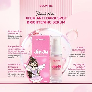 [Che Tên] Tinh Chất Mờ Thâm Serum JinJu (5ml) Cao Cấp - Hỗ trợ giảm thâm vùng nách, v3, bẹn, chân