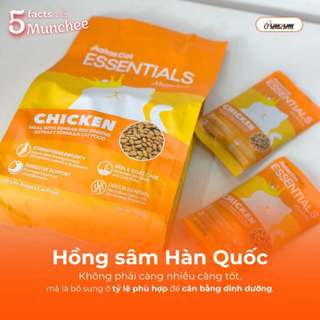 [CHÍNH HÃNG-DATE XA 2028] [TẶNG CÁT] Hạt mèo Aatas Munchee chính hãng Singapore - 1kg