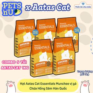 Hạt mèo Aatas Munchee chính hãng Singapore - 1kg
