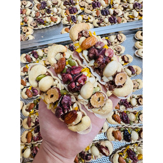 500G Bánh Thuyền Mix Hạt VIP Dinh Dưỡng Ngon, Giòn | Kim An Minh Food