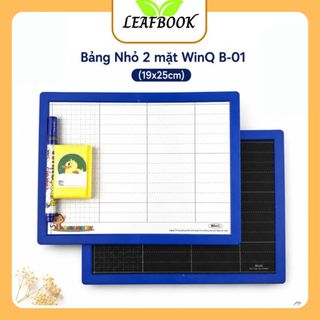 LEAFBOOK Bảng Bộ Nhỏ học sinh 2 mặt WinQ B-01