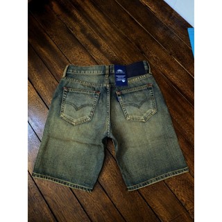 quần đùi nam short chất jean denim vải nhật form suông