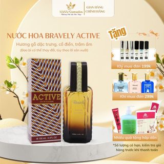 Nước hoa Bravely Active 100ml - Hương gỗ trầm cổ điển