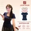 Áo thun cotton cổ vuông ôm body Justdun A38