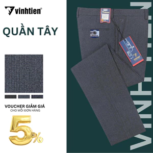 Quần Tây 0ly Size Đại Bigsize Classic Form Suông Vĩnh Tiến 565 - Nhiều Màu