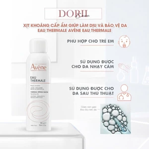 Avene Xịt Khoáng Làm Dịu Da Thermal Spring Water tặng khăn giấy