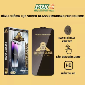 Kính cường lực Super Glass KK cho IPhone 17Promax 17Air 17Pro 17 11 12 13 14 15 16Promax Pro Plus
