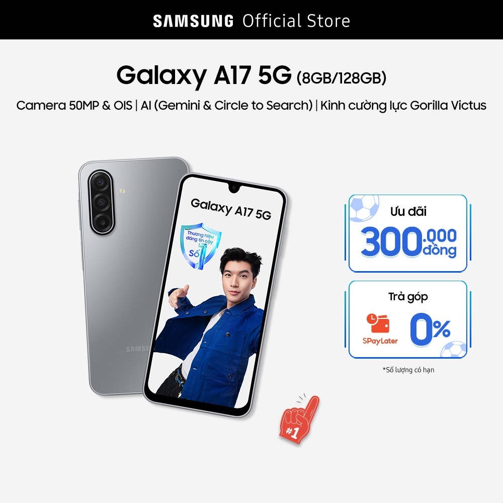 Điện Thoại Samsung Galaxy A17 5G 8GB/128GB