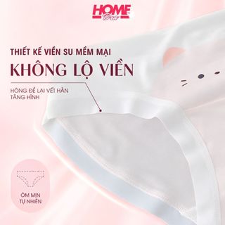 Quần lót nữ cotton viền lụa mềm mịn thoáng mát cạp vừa tôn dáng đáy lót kháng khuẩn khử mùi L1164
