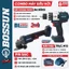 Máy Khoan Pin & Máy Mài Góc Bossun BS-CB02PCS 21V Brushless 13mm Pin 6.0Ah Bộ Dụng Cụ Đa Năng