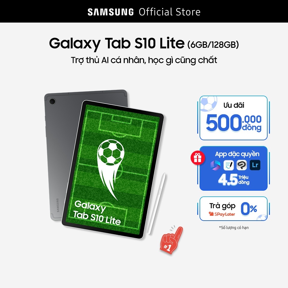 Máy Tính Bảng Samsung Tab S10 Lite 6GB/128GB