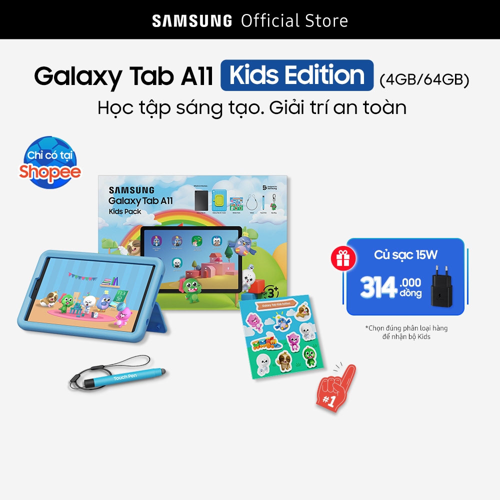 Máy Tính Bảng Samsung Tab A11 Wifi 4GB/64GB