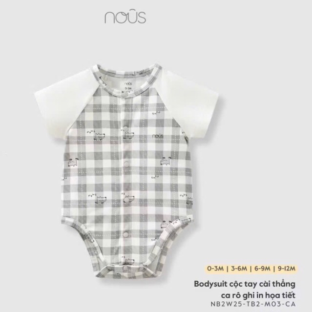 Nous Baby Bodysuit, body chip bé trai - bé gái