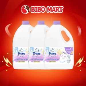 Nước Giặt Quần Áo Em Bé Dnee Sweet Dream Thơm Nhẹ Dịu An Toàn Cho Làn Da Trẻ Em 2.8L/3L - Bibomart