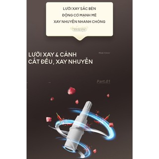 Máy xay thịt mini 1.8L Bear FCH-H026LQ, 300W, Đa Năng Xay Tỏi Ớt, Rau Củ, Xay đá bi, BH 18 Tháng