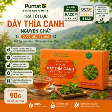 Trà Dây Thìa Canh Túi Lọc Dược liệu Pù Mát 90g Nguyên Liệu Rừng Quốc gia Pù Mát