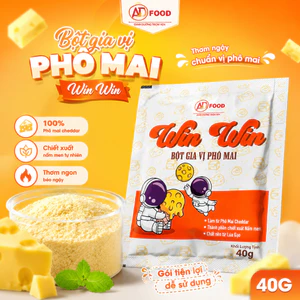 Bột gia vị phô mai Win Win 40g ADFOOD, lắc cùng với tokbokki, gà rán, snack,.. làm sốt chấm bánh quy, bánh mì,..