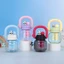 Bình nước nhựa PP 800ml có ống hút và lõi lọc trà họa tiết Panda dễ thương MUN STORE BNPAN85