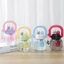Bình nước nhựa PP 800ml có ống hút và lõi lọc trà họa tiết Panda dễ thương MUN STORE BNPAN85