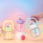 Bình nước nhựa PP 800ml có ống hút và lõi lọc trà họa tiết Panda dễ thương MUN STORE BNPAN85