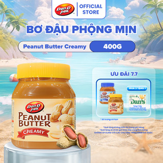 [MUA 2 TẶNG 1 - mô tả ở hình] Bơ Đậu Phộng Dạng Mịn Dan D Pak I Peanut Butter Creamy I 400g
