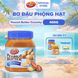 Bơ Đậu Phộng Dạng Hạt Dan D Pak I Peanut Butter Crunchy I 400g