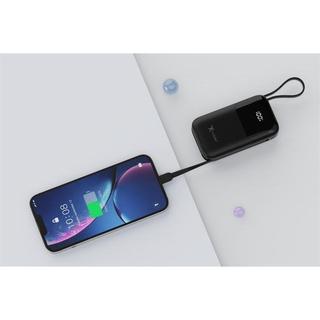 Pin sạc dự phòng 10000mAh Type C PD QC 3.0 22.5W Xmobile JP325 kèm Cáp Lightning và Cáp Type C