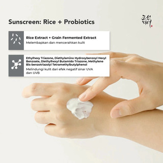 Kem Chống Nắng Beauty of Joseon Relief Sun Rice + Probiotics SPF50+ PA++++ 50ml – Dưỡng Ẩm, Dịu Da, Chống Nắng Mạnh