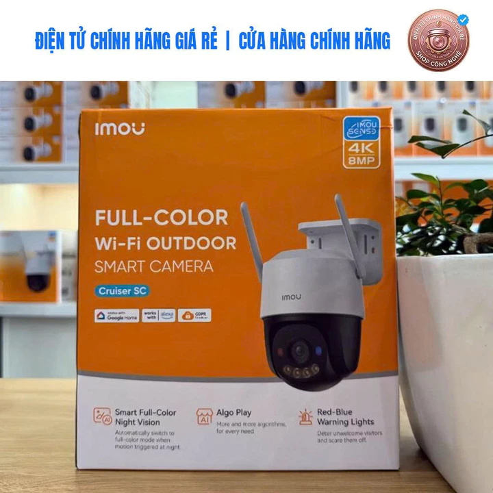 Camera Wifi PT Cruiser SC 8MP IMOU K7FP-8V0N - Camera Wifi không dây IMOU - BẢO HÀNH CHÍNH HÃNG 2 NĂM – 5