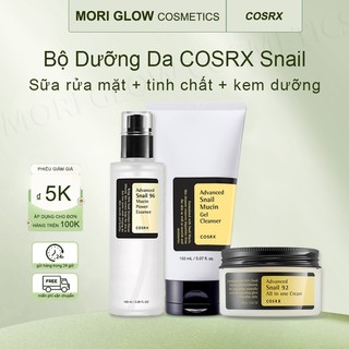 COSRX Combo Làm Sạch & Phục Hồi Da – Sữa Rửa Mặt Đỏ + Vàng & Kem Dưỡng Ẩm Dịu Nhẹ