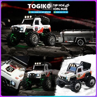 Xe Điều Khiển Từ Xa 1:64 Hợp Kim Chính Xác Cao | Bluetooth Không Dây | Đèn LED | Điều Chỉnh Tốc Độ Mini Diecast Cao Cấp