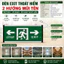 Đèn Exit 2 Mặt Chỉ Dẫn Thoát Hiểm Các Hướng Hàng Cao Cấp, Thiết Bị PCCC
