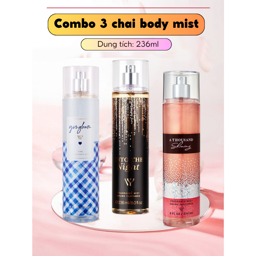 bodymist Xịt thơm Toàn thân 236ml cá tính sang trọng