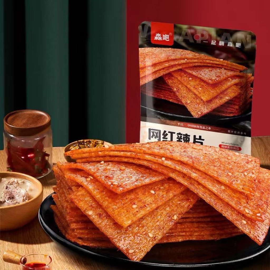 [HOT]Combo 5 Gói 65G Tăm cay Hồ Nam tuổi thơ, Mặt hàng bán chạy Hot hit