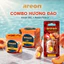 Combo Hương Đào Areon Gel + Areon Fresco – Thơm Xe Dễ Chịu, Ngọt Mát, Sang Trọng, Làm Mới Không Gian Xe