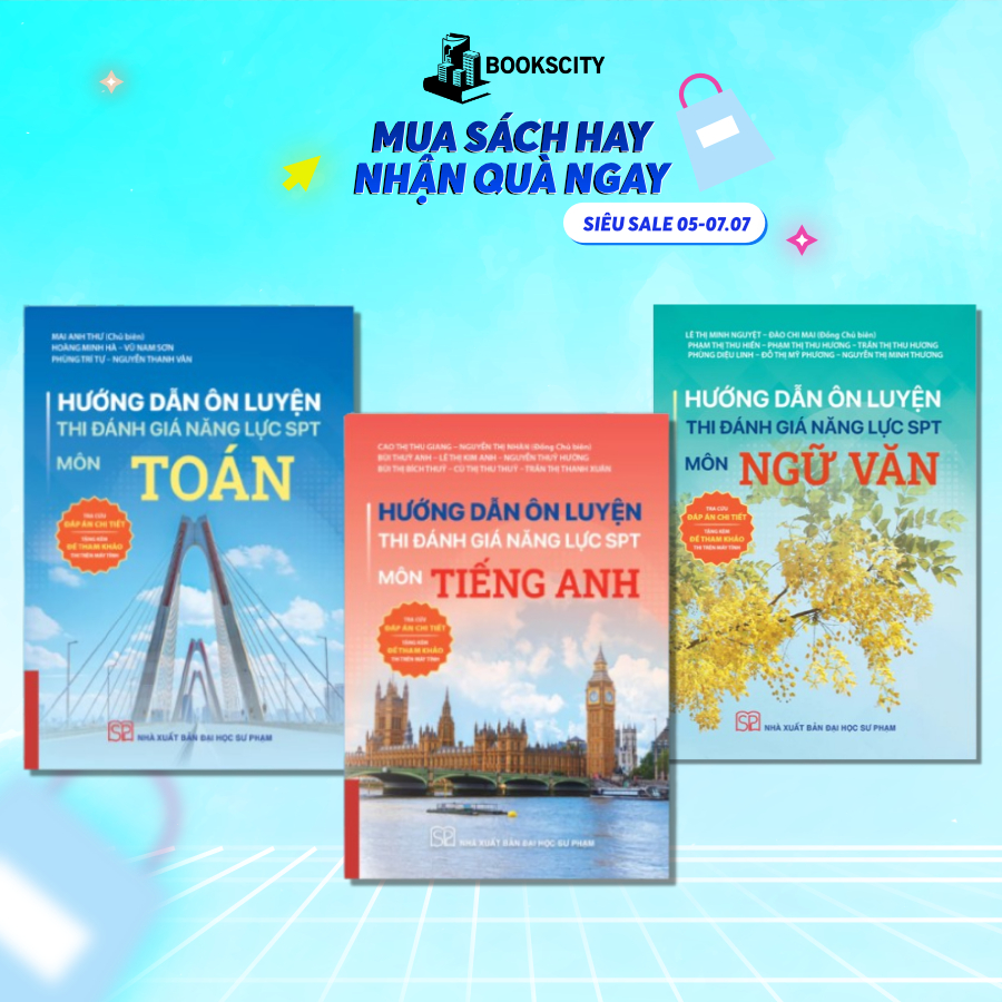Sách - Hướng dẫn ôn luyện thi đánh giá năng lực SPT - NXB Đại Học Sư Phạm
