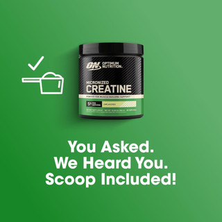 ON Creatine Micro Powder Creatine Monohydrate Hỗ trợ sức mạnh và phục hồi Không mùi 300g