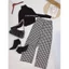 Quần culottes dạ cao cấp 2 màu họa tiết A1890