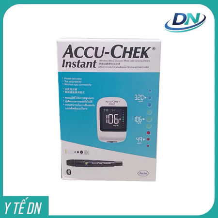 Máy Đo Đường Huyết Accu-Chek Instant Chính Hãng Roche Bảo Hành Trọn Đời Dễ Sử Dụng