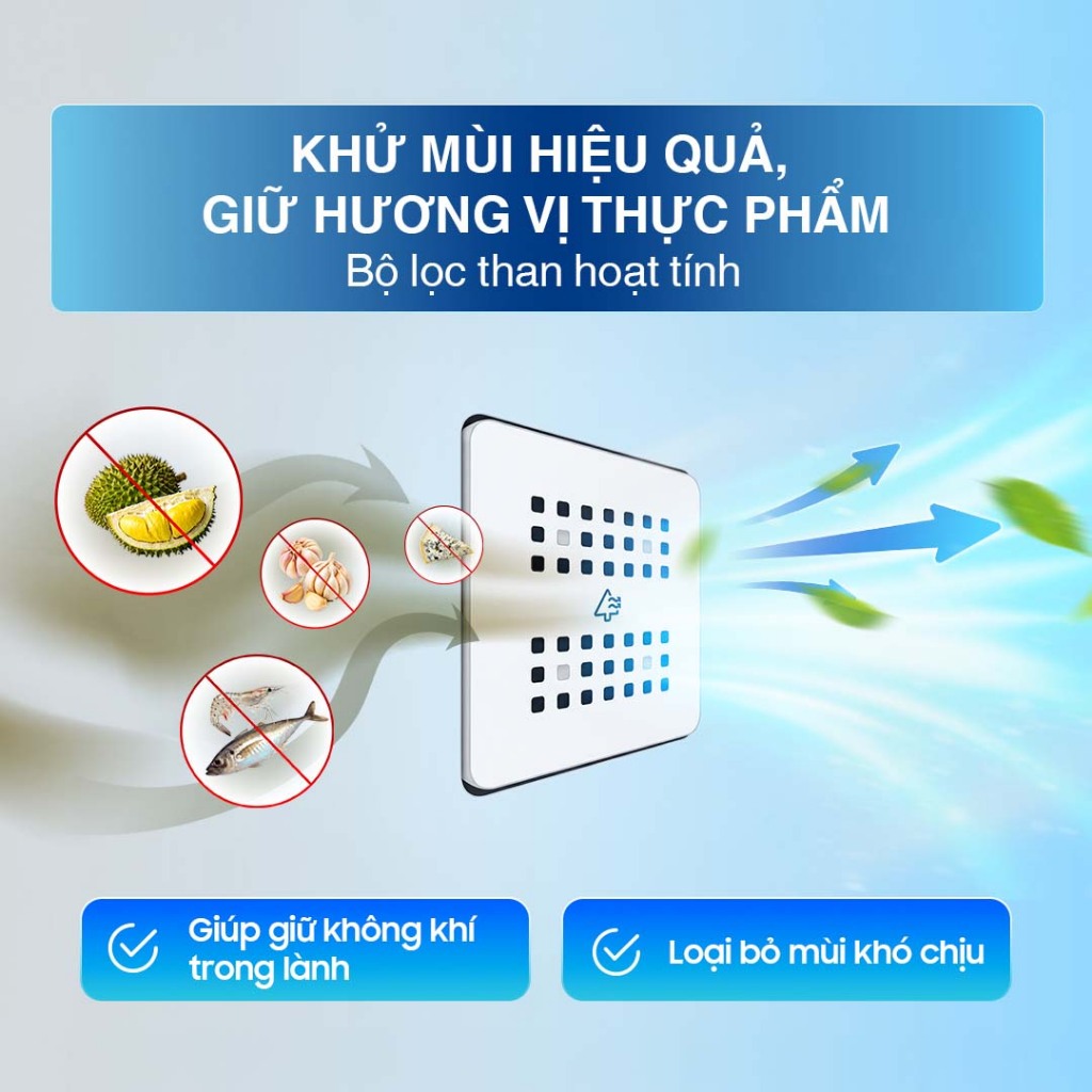 Tủ Lạnh Samsung Ngăn Đông Trên 216L RT20HAR8DBU/SV - Hệ Thống Làm Lạnh Vòm Đa Chiều, màu Đen
