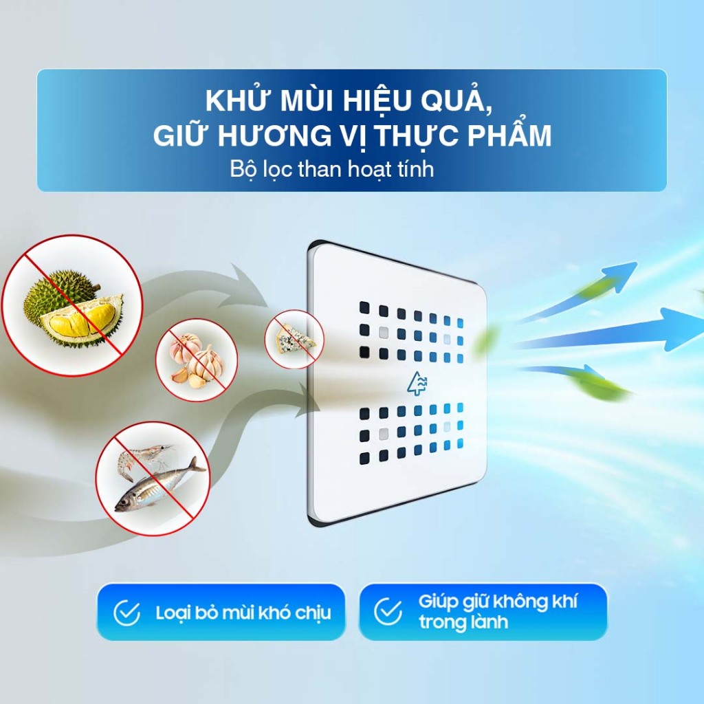 Tủ Lạnh Samsung Ngăn Đông Dưới 285L RB27N4020S9/SV - Ngăn Đông Mềm Optimal Fresh Zone, màu Bạc