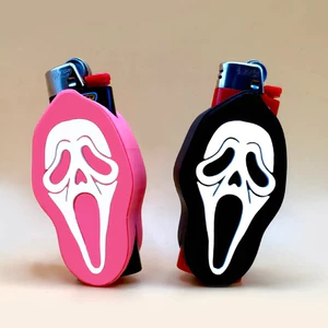 Vỏ bật lửa Scream/Phụ Kiện Bật Lửa Độc Lạ Decor Cá Tính